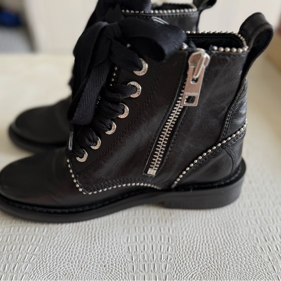 Zadig & Voltaire Laureen Roma Studs Ankle Boots size 36 (fits 36.5) - Picture 6 of 11